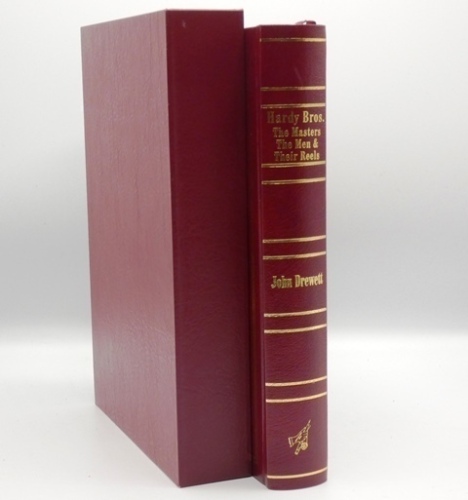 Drewett J.: Hardy Brothers, the Masters, the Men and Their Reels, 1998, ltd. ed. 91/350, col. illust. throughout text, full. red. morr. bdg., g.e. in slip case