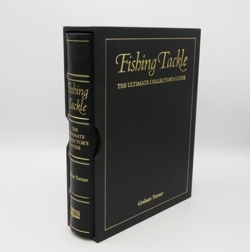 Turner G: Fishing Tackle – The Ultimate Collector’s Guide, 2009, limited ed. 22/50, tipped in certificate signed by the author, profusely illust. with colour and b/w photographs throughout text, gilt edges, full black morr. bdg, with ribbed spine and gil