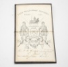 F.M. Halford’s True Waltonian Society membership card, the folding rectangular black rexine booklet gilt stamped society details within a lined border, interior with printed central club emblem vignette depicting two gentleman anglers flanking a central - 2