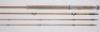A Hardy “Wye" 3 piece (2 tips) cane salmon fly rod, 12’6", crimson silk inter-whipped, sliding alloy screw grip reel fitting, lockfast joints, 1959, in bag