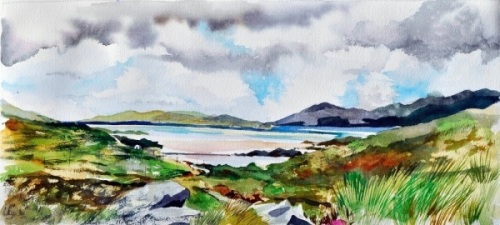 Luskentyre by Catherine King 