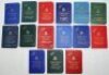 Yorkshire C.C.C. members' tickets/ coupon booklets. Fifteen original member's tickets issued for seasons 1933-1938, 1946, 1948, 1953-1957, 1969 and 1970. The six pre-War tickets are all issued to J.G. Lupton, who may have been related to Arthur Lupton who