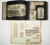 Cricket scrapbook albums 1920s-1940s. Three albums comprising press cutting images of tour matches, Test and county teams, players and grounds covering Australia in England 1926, New Zealand in England 1927, M.C.C. tour to South Africa 1927/28, University - 2