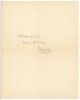 F.S. Ashley-Cooper to Alfred J. Gaston, cricket follower, writer and collector. A plain postcard and a letter, both with Ashley-Cooper's home address at Milford, Surrey, each with a short note of thanks in his own hand, the letter nicely signed, the card 