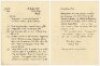 Norman Gale. Poet and cricket writer. A collection of four handwritten letters from Gale to Weston, dated March and April 1930. All four letters relate to the impending publication of Gale's, 'Messrs Bat and Ball'. In the first letter, dated 18th March, G - 3