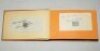 Cricket and other autographs late 1950s. Fawn faux leather autograph book comprising signed letters and pieces laid down to pages. Sixty seven signatures in total, the majority in ink of cricketers including Brian Taylor, Brian Statham, Doug Insole, Colin