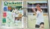 Signed magazine cuttings 1980s/1990s. Three files comprising over one hundred signatures of cricketers with good South Africa coverage, also England Test and County players. A good number are signed to 'Cricketer of the Month' magazine page extracts. Sout - 2