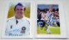 Test and County signatures 1950s-2010s. Small album of thirty two postcard size photographs, some copies, each signed by the featured player. Signatures include Ted Dexter, Barry Wood, Clive Radley, Allan Lamb, Paul Terry, Mike Atherton, Chris Broad, Nass - 3