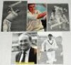 County cricketers 1980s-2000s. Green folder comprising forty printed colour pages, each depicting a County cricketer and signed by the featured player. Signature include Keith Fletcher, Alastair Cook, James Foster, Mark Ealham, Tom Smith, Jonathan Batty, - 3