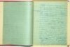 'The Greatest Indian Cricketer'. C.B. Fry 1946. Original twelve page handwritten manuscript of an article by Fry on his fellow Sussex player, Ranjitsinhji, broadcast on B.B.C. radio in 1946. Signed to the first page by Fry. A very interesting personal rem