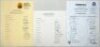 South Australia 1989-1998. Three official autograph sheets for South Australia v Western Australia, Perth 15th- 18th December 1989, and 12th October 1990, and v Victoria, Melbourne 25th October 1998. All three sheets fully signed by the listed players. Si