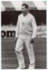 Yorkshire C.C.C. 1958. Album page nicely signed in blue ink by nine members of the 1958 Yorkshire team. Signatures are Burnet (Captain), Close, Wilson, Illingworth, Stott, Wardle, Padgett, Lowson and Trueman. Sold with a signature in ink of Herbert Sutcli - 3