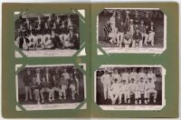 'G.D. & D. Star Series' postcard album early 1900s. Original postcard album comprising a collection of thirty seven original Star series mono postcards of teams, individual players Teams include Warner's XI in Australia 1904, Lancashire Champion Team 'Pro