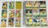 Trade and collectors cards. Four binders/ albums comprising a good selection of modern collectors' and trade cards. Includes over 150 T.C.C.B./ Classic Cricket Cards 'International Cricketers' postcards, the majority signed or with facsimile signatures. C - 3