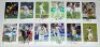 Signed Australian collectors' cards. Twenty four cards of Australian cricketers from the Classic Cricket Cards International Cricketers Series. Each card signed by the featured player. Cards are 191 Harvey, 208 Lehmann, 209 Law, 244 Love, 257 Katich, 296 