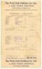 Yorkshire v Lancashire 1905. Early official 'Roses' scorecard for the match played at Bramall Lane, Sheffield 7th- 9th August 1905. Incomplete printed and handwritten scores for the match which Yorkshire won by 44 runs. Light vertical fold, otherwise in g