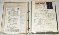 Middlesex C.C.C. 1996-1998. Two files comprising a near complete run of scorecards for Middlesex home matches played at Lord's in 1996, 1997 and 1998, also 'out grounds' and some away matches, including Benson & Hedges Cup, County Championship, AXA Life L