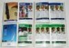 England v Pakistan 1996. Four official programmes, each multi-signed by players and some umpires. Programmes are First Test, Lord's 25th- 29th July 1996 (30 signatures), Third Test, The Oval 22nd- 26th August 1996 (2 copies, 35 to each), and Texaco Trophy - 2