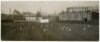 Surrey v Gentlemen of England 1906. Original panoramic view of the match in progress at The Oval, 16th- 18th April 1906. The image depicts W.G. Grace and E.H.D. Sewell running a single for The Gentlemen in their first innings. In the background is the ico