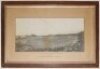 '2nd Test Match. Melbourne Cricket Club. Jan. 1902. With the Compliments of the M.C.C.'. Australia v England, 1st- 4th January 1902. Original large mono panoramic photograph of the match in progress viewed from behind the large crowd with the pavilion and - 2