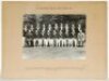 Team photographs 1930s-1940s. Five official mono team photographs including '20th Australian Team to Great Britain, 1948'. Large official mono photograph of the Australian touring party seated and standing in rows wearing tour blazers. Signed to the mount