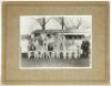 Team photographs 1930s-1940s. Five official mono team photographs including '20th Australian Team to Great Britain, 1948'. Large official mono photograph of the Australian touring party seated and standing in rows wearing tour blazers. Signed to the mount - 2