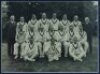 Australian tour to England 1938. Original mono photograph of the Australian touring party seated and standing in rows wearing cricket attire. The photograph nicely signed in black ink by all sixteen players and the manager, Jeanes, seventeen signatures in - 2