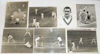 Tour photographs 1960s-1970s. A good selection of original mono press photographs of Test and tour matches, the majority of match action with one player portrait. Series are South Africa and New Zealand in England 1965 (ten photographs) featuring Colin Bl