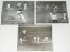 Tour photographs 1960s-1970s. A good selection of original mono press photographs of Test and tour matches, the majority of match action with one player portrait. Series are South Africa and New Zealand in England 1965 (ten photographs) featuring Colin Bl - 3