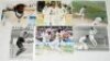 India and England Test cricketers 1980s-1990s. A good selection of over fifty colour and mono press photographs featuring Test and one day international series in India and England. Includes four signed by the featured player, signatures are Anil Kumble, - 2