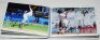India Test cricketers 2010s. Album of twenty four postcard size colour photographs of Indian Test cricketers, each signed by the featured player. Signatures include Rohit Sharma, Ravi Ashwin, Ajinkya Rahane, Mohammed Shami, Varun Aaron, Karun Nair, Suresh - 2