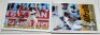 India Test cricketers 2010s. Album of twenty four postcard size colour photographs of Indian Test cricketers, each signed by the featured player. Signatures include Rohit Sharma, Ravi Ashwin, Ajinkya Rahane, Mohammed Shami, Varun Aaron, Karun Nair, Suresh - 3