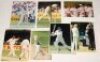 England 1988-1999. A good selection of eighty one original mono and colour press photographs for the period of match action, selectors, commentators, groundsmen etc. , covering Test series v New Zealand, Australia, India, Pakistan, one-day international s - 2