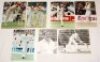 South Africa and Zimbabwe 1970s-1990s. A good selection of fifty six original colour and mono press photographs for the period of match action and player portraits. Players featured include Alan Kourie, Jimmy Cook, Garth Le Roux, Barry Richards, Shaun Pol