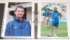 Signed county player photographs 2000s. Derbyshire to Hampshire. File comprising a large quantity of nicely presented modern colour images and the odd press photograph and cutting of county current and former players, coaches etc., each signed by the subj - 4