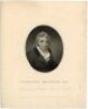 Frederick Reynolds 1764 -1841. Original engraving of Reynolds, head and shoulders in cameo, 'Engraved by Jas. Heath from a Picture by J.R. Smith'. Published by J. Heath & I.P. Thompson, London, 1st January 1804.The engraving measures 8.5"x10.25". G/VG - c