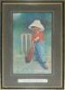 E.P. Kinsella. Excellent selection of four large original colour prints of the boy cricketer in various guises. 'The Hope of His Side', 'Out First Ball', 'The Boss' and 'The Catch of the Season'. Copyright 'E.P. Kinsella with original printed titles to lo - 3