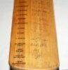 South Africa tour to England 1994. Stuart Surridge 'Autograph' full size cricket bat fully signed by all twenty members of the South African players and officials with printed names. Signatures include Wessels (Captain), Cronje, Donald, Cullinan, De Villi - 3