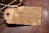 Leather cricket bag c.1930s. Original early leather cricket bag with hanging ownership label for Arthur Tollemache of Helmingham Hall in Suffolk. London and North Eastern Railway luggage label appears to date the bag to the early 1930s. G/VG - cricket<br> - 2