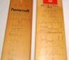 South Africa tours to England 1965 and 1994. A Warsop Stebbing 'The Sterling Barry Knight Autograph' full size bat fully signed to the face in ink by the sixteen members of the 1965 touring party. Signatures include van der Merwe, Barlow, G. Pollock, Gams - 2