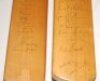 South Africa tours to England 1965 and 1994. A Warsop Stebbing 'The Sterling Barry Knight Autograph' full size bat fully signed to the face in ink by the sixteen members of the 1965 touring party. Signatures include van der Merwe, Barlow, G. Pollock, Gams - 3