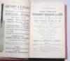 Wisden Cricketers' Almanack 1923, 1924 and 1925. 60th, 61st & 62nd editions. Bound uniformly in light brown boards, lacking original wrappers, with silver titles to spine. Very good condition. Qty 3 - cricket - 2