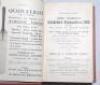 Wisden Cricketers' Almanack 1926, 1927 and 1928. 63rd, 64th & 65th editions. Bound uniformly in light brown boards, lacking original wrappers, with silver titles to spine. Very good condition. Qty 3 - cricket