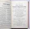 Wisden Cricketers' Almanack 1935, 1936 and 1937. 72nd, 73rd & 74th editions. Bound uniformly in light brown boards, lacking original wrappers, with silver titles to spine. Very good condition. Qty 3 - cricket - 2