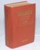 Wisden Cricketers' Almanack 1948. Original hardback. Minor blemishes to boards, usual browning to war-time paper otherwise in very good condition with gilt titles bright - cricket