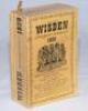 Wisden Cricketers' Almanack 1939. 76th edition. Original cloth covers. Some minor wear and soiling to covers otherwise in good condition - cricket