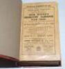 Wisden Cricketers' Almanack 1932. 69th edition. Bound in red quarter leather boards, with original wrappers, titles in gilt to spine. Some minor wear to wrappers otherwise in good condition - cricket