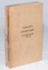 Wisden Cricketers' Almanack 1941. 78th edition. Original limp cloth covers. Only 3200 paper copies printed in this war year. Unusually the covers and spine have been covered in brown paper and titles are printed in black to front cover and spine paper, so - 2