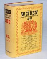 Wisden Cricketers' Almanack 1966. 103rd edition. Original hardback with dustwrapper. Some staining to the back side of the dustwrapper otherwise in good+ condition - cricket