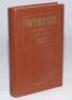 Wisden Cricketers' Almanack 1943. 80th edition. Original hardback. Only 1400 hardback copies were printed in this war year. Some dulling to the gilt titles on the spine paper, minor crease to top of front cover, very minor marks to page block edge otherwi